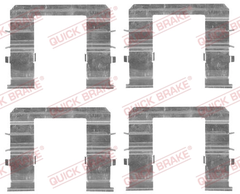 Accessory Kit, disc brake pad